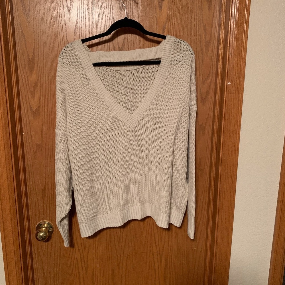 Cream Colored Express Sweater